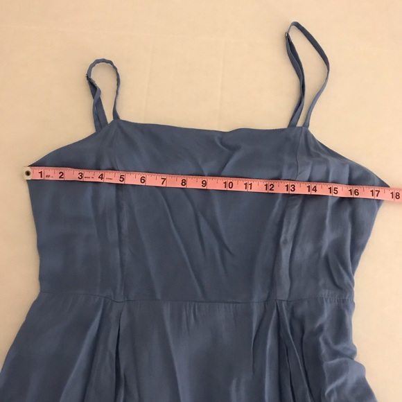 Open-back rayon mini dress - Picture 7 of 9